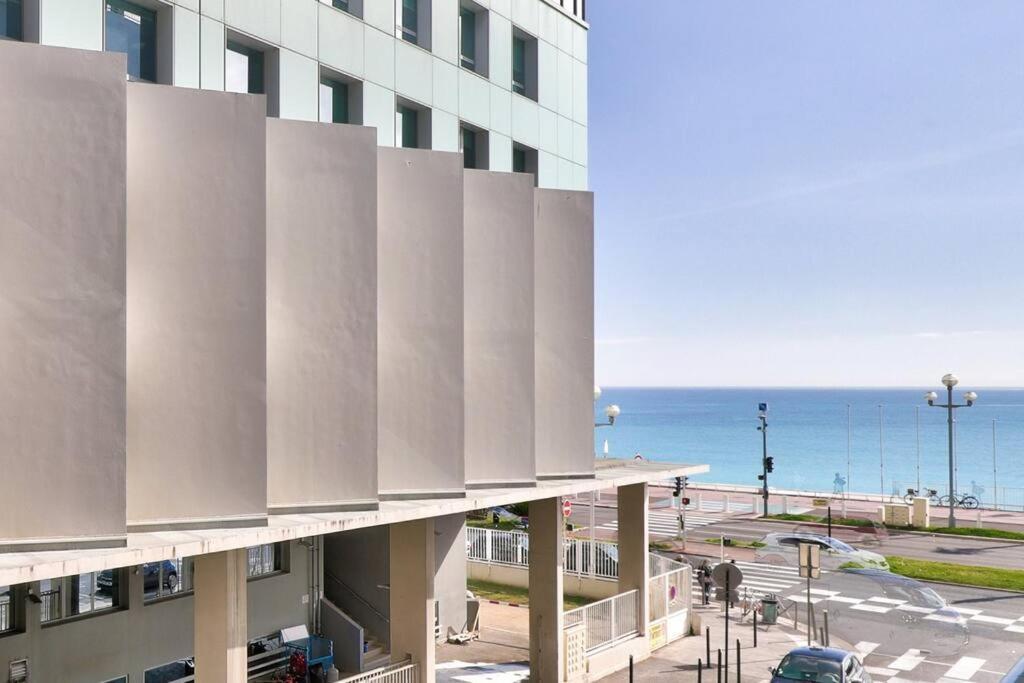 L29 Lenval Beach At 1Min Walk To Sea Front Ac Balcony นีซ ภายนอก รูปภาพ